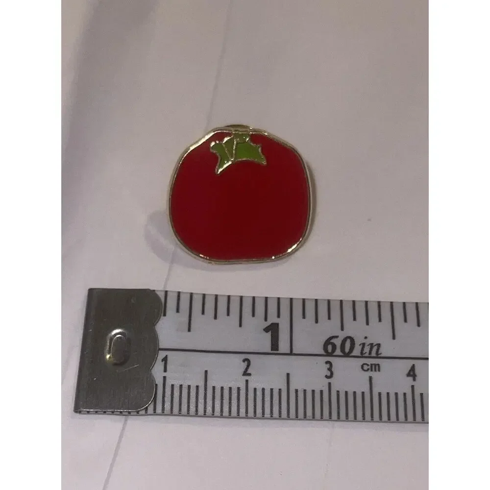 Tomato Pin Brooch